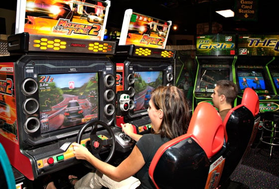 video game arcade racing game