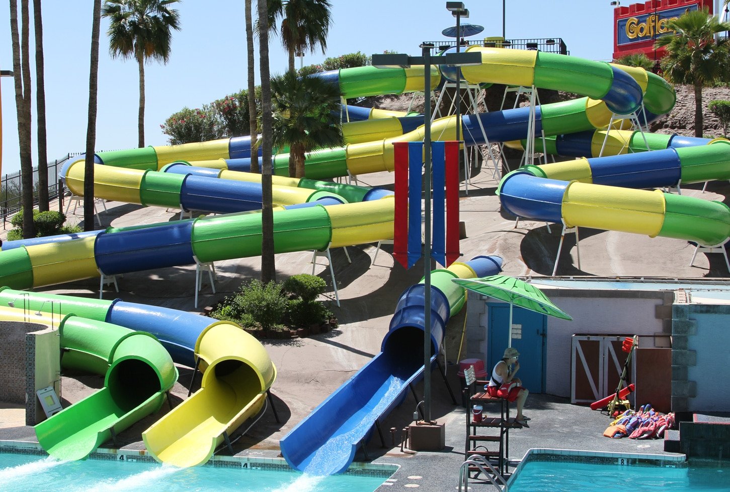 enclosed body water slides