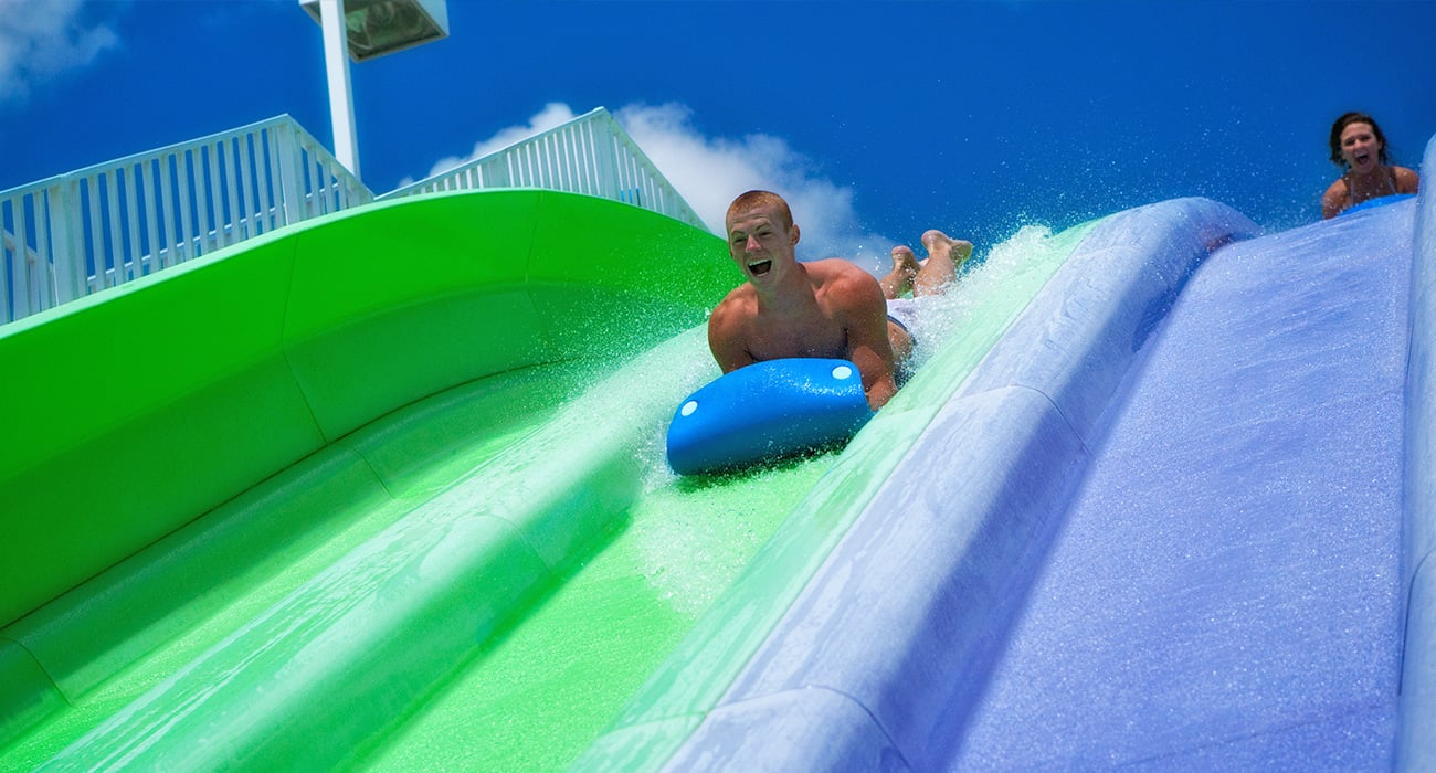 water park big slide